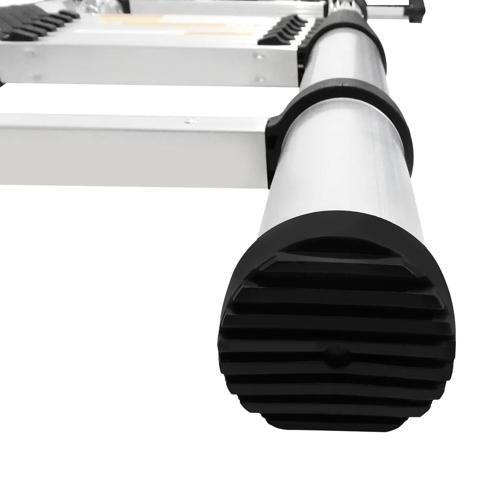 💥 Factory Direct Sale💥 Aluminum Telescoping A-Frame Ladder | Adjustable & Foldable | 330 LBS Capacity